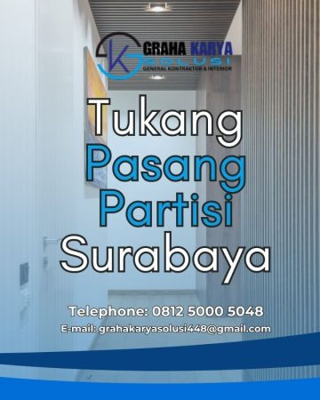 TUKANG PASANG PARTISI DI SURABAYA