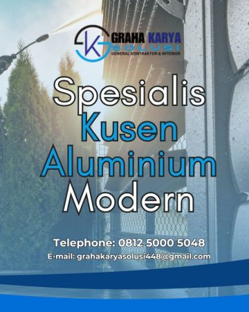 SPESIALIS KUSEN ALUMINIUM MODERN