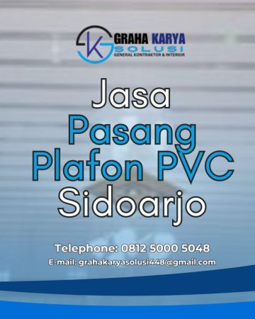 JASA PASANG PLAFON PVC SIDOARJO