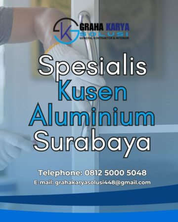 SPESIALIS KUSEN PINTU ALUMINIUM SURABAYA