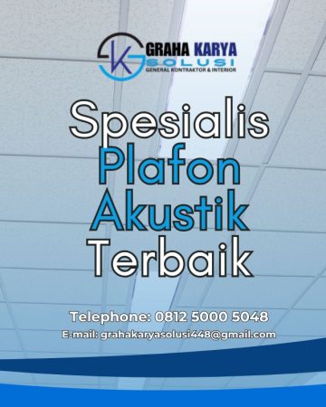 SPESIALIS JASA PASANG PLAFON AKUSTIK