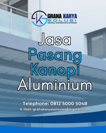 JASA PASANG KANOPI ALUMINIUM