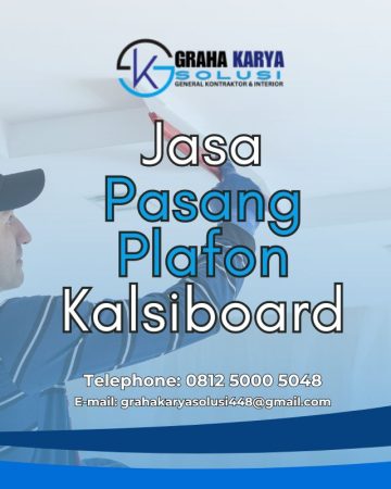 JASA PASANG PLAFON KALSIBOARD