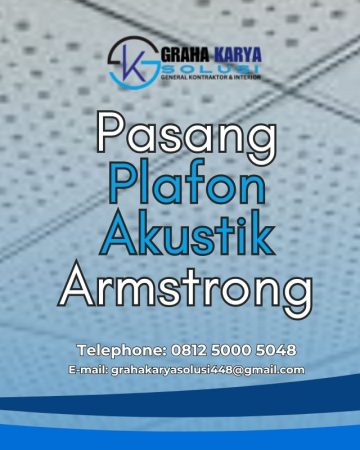 JASA PASANG PLAFON AKUSTIK ARMSTRONG