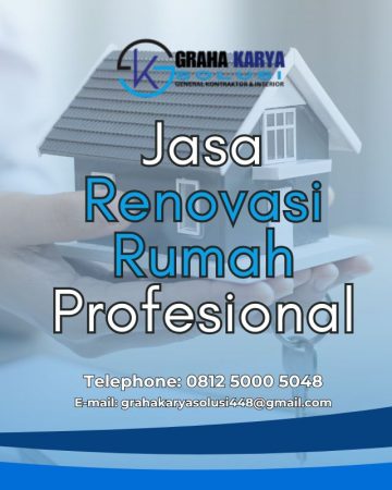 JASA RENOVASI RUMAH PROFESIONAL & MURAH