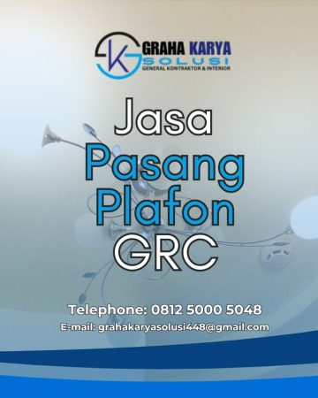 JASA PASANG PLAFON GRC TERBAIK
