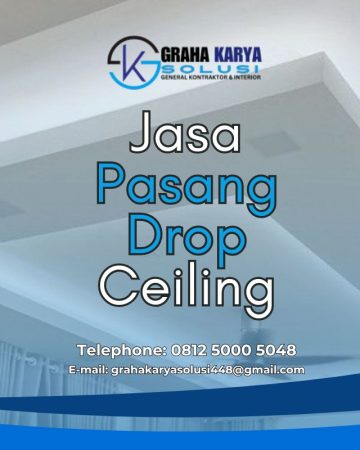 JASA PASANG PLAFON DROP CEILING