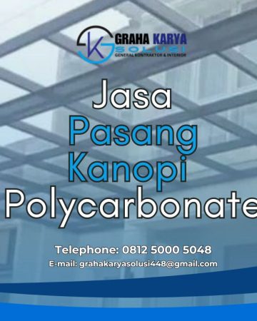JASA PASANG KANOPI POLYCARBONATE