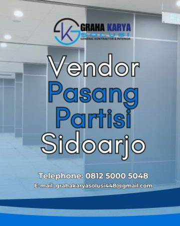 VENDOR PASANG PARTISI SIDOARJO