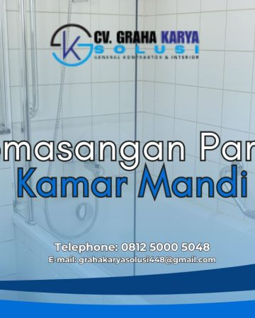 Pemasangan Partisi Kamar Mandi Terbaik & Terpercaya