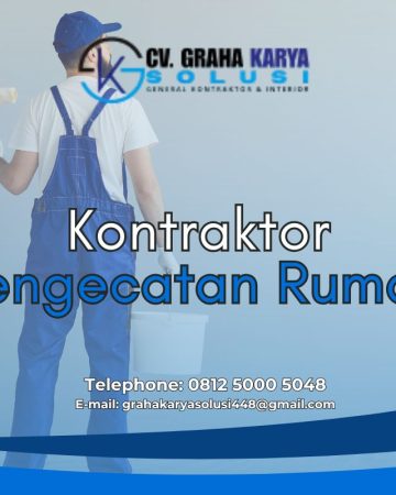 Kontraktor Pengecatan Rumah Profesional