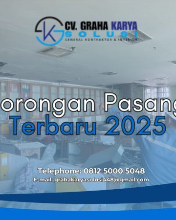 Harga Borongan Pasang Plafon Terbaru 2025
