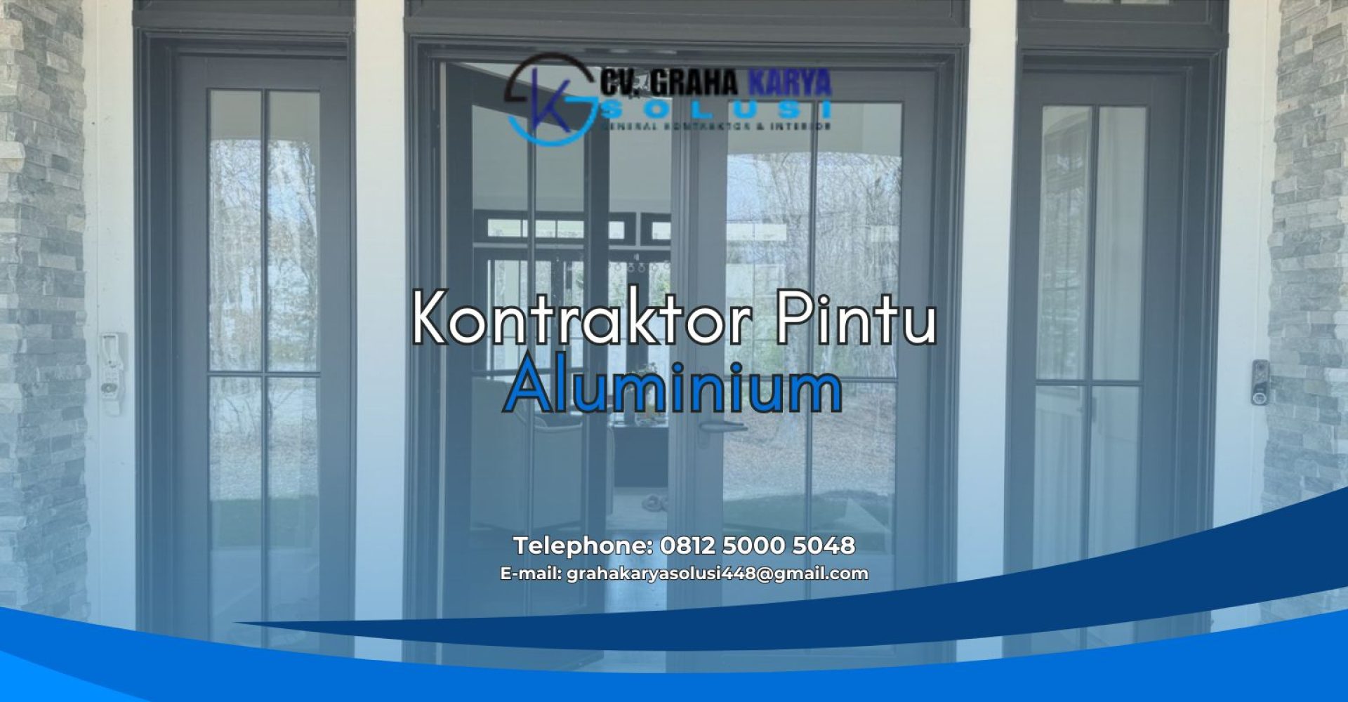 Kontraktor Pintu Aluminium Profesional untuk Hunian Modern