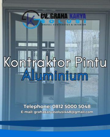 Kontraktor Pintu Aluminium Profesional untuk Hunian Modern