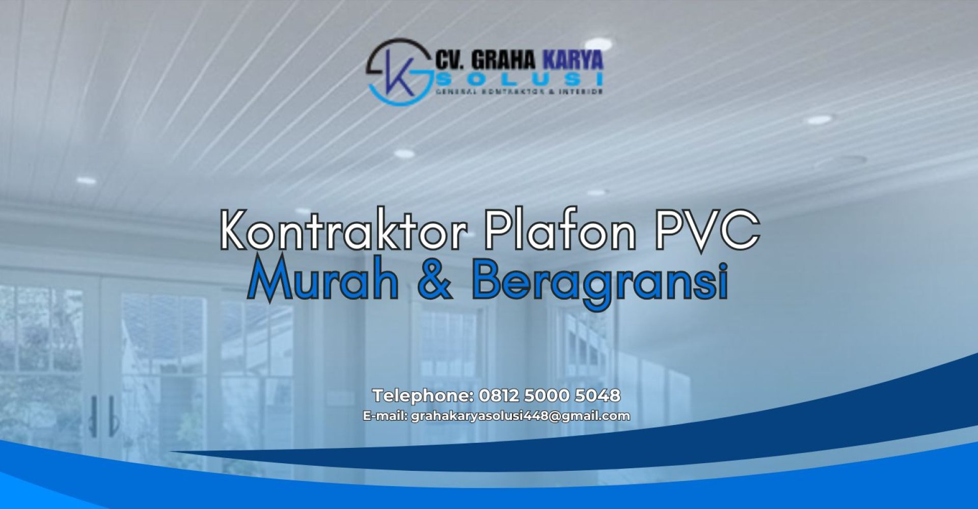 Kontraktor Plafon PVC Murah & Bergaransi