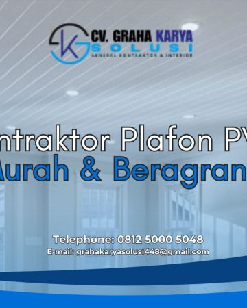 Kontraktor Plafon PVC Murah & Bergaransi