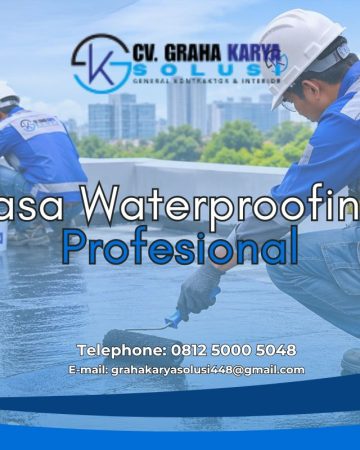 Jasa Waterproofing Profesional untuk Perlindungan Bangunan dari Kebocoran